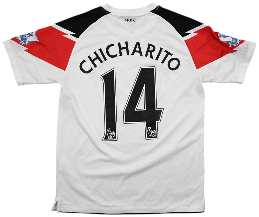 2010-12 MANCHESTER UNITED *CHICHARITO* SHIRT M