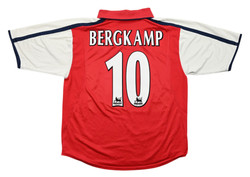 2000-02 ARSENAL *BERGKAMP* SHIRT L