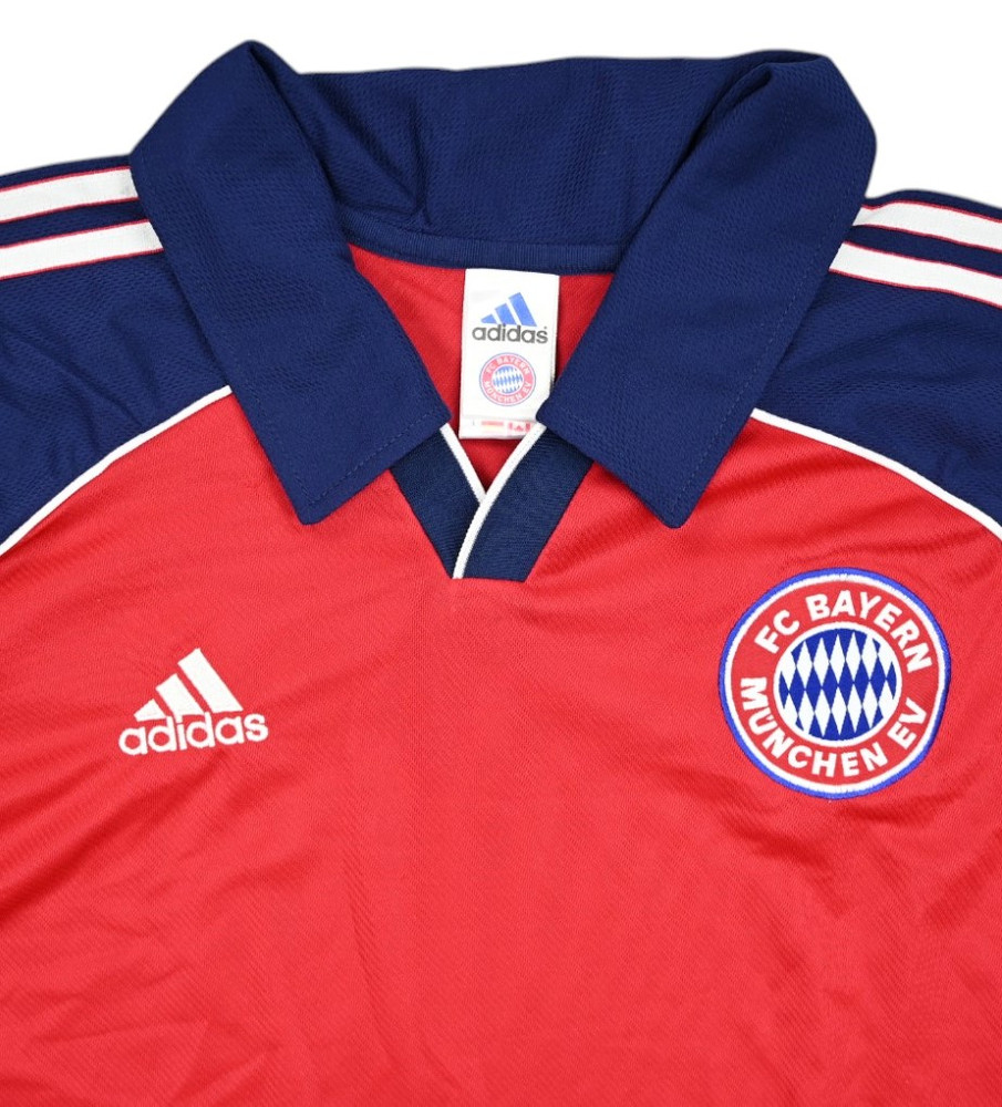 1999-01 BAYERN MUNCHEN ADIDAS PLAYER ISSUE HOME SHIRT L/S *MINT* XL