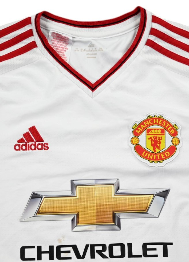 2015-16 MANCHESTER UNITED *ROONEY* SHIRT XL. BOYS/S