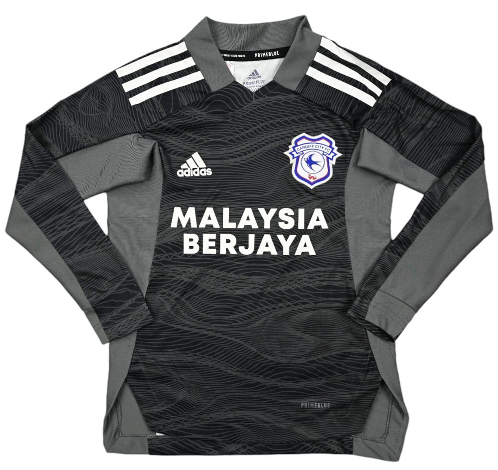 2021-22 CARDIFF CITY FC LONGSLEEVE SHIRT XS. BOYS