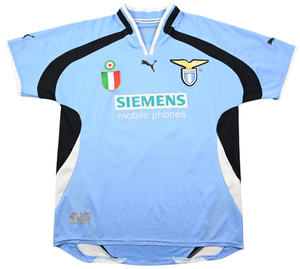 2000-01 LAZIO *VERON* SHIRT L