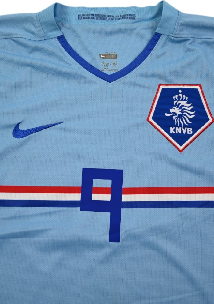 2008-09 NETHERLANDS *V.NISTELROOY* SHIRT L