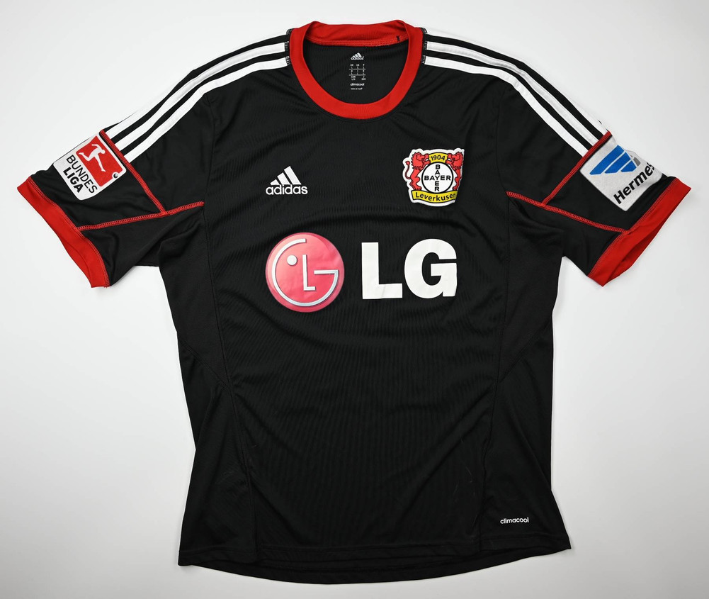 2013-14 BAYER LEVERKUSEN *CASTRO* MATCH ISSUE KOSZULKA L