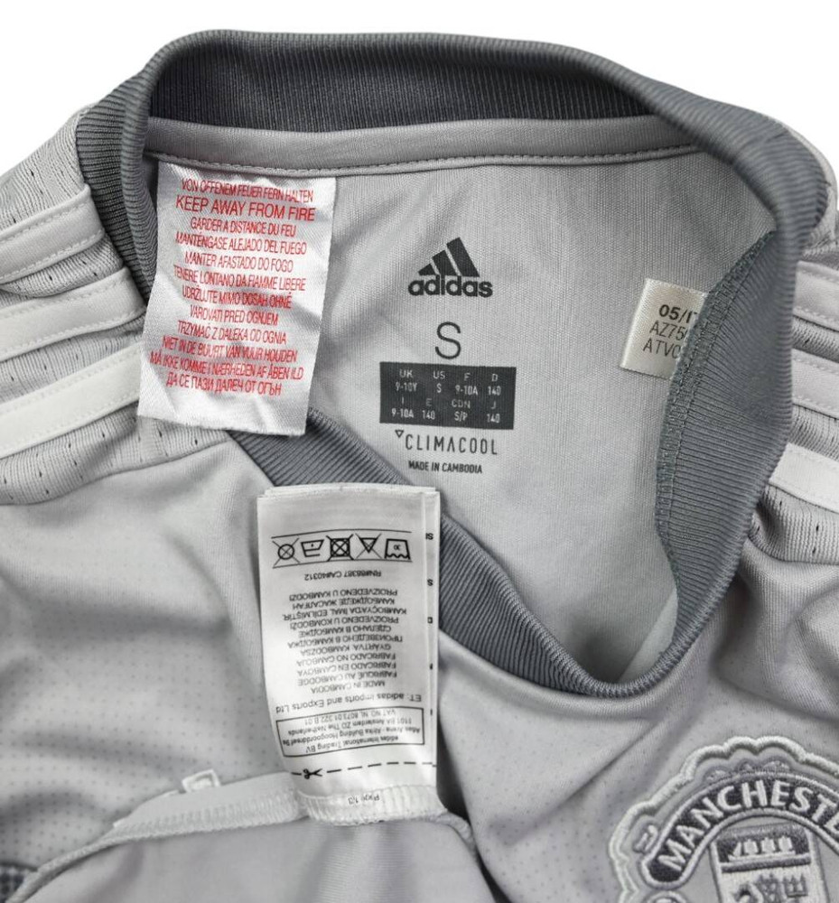 2017-18 MANCHESTER UNITED SHIRT S. BOYS