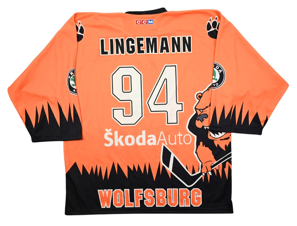 GRIZZLYS WOLFSBURG *LINGEMANN* HOCKEY SHIRT XL