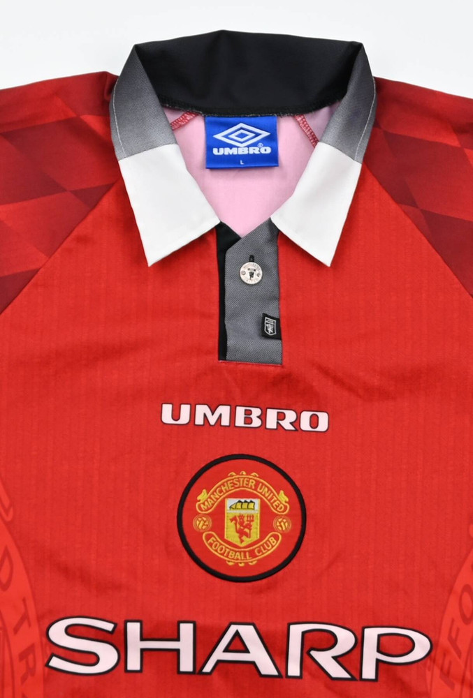 1996-98 MANCHESTER UNITED *CANTONA* KOSZULKA L