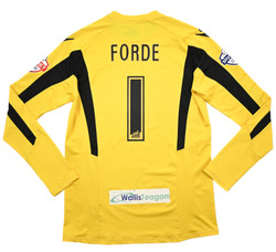 2013-14 MILLWALL *FORDE* GOALKEEPER LONGSLEEVE SHIRT 3XL