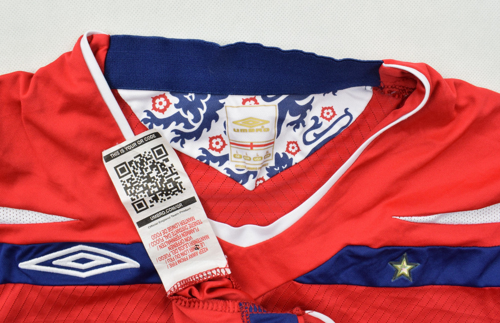 2008-10 ENGLAND LONGSLEEVE SHIRT L