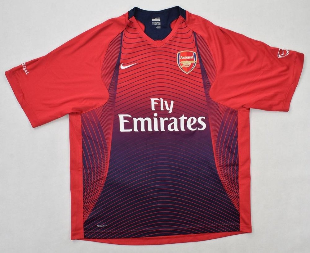 2007-08 ARSENAL LONDON SHIRT L