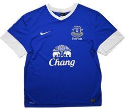 2012-13 EVERTON FC SHIRT XL