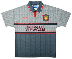 1995-96 MANCHESTER UNITED *CANTONA* SHIRT L