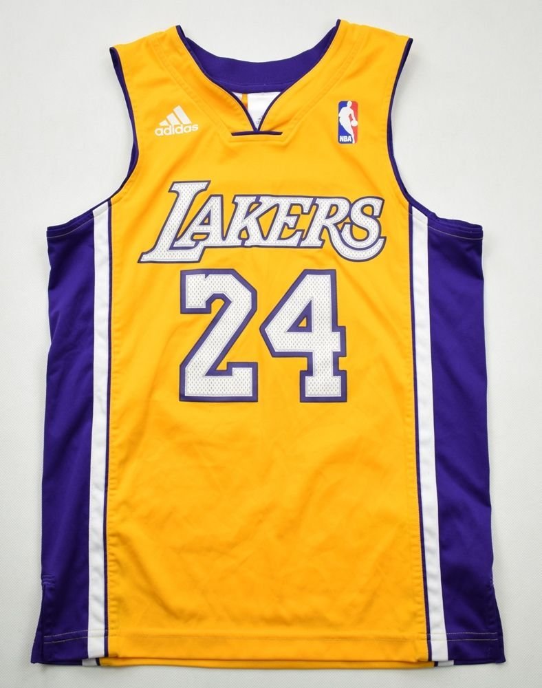 LOS ANGELES LAKERS *Bryant* NBA ADIDAS SHIRT S. BOYS