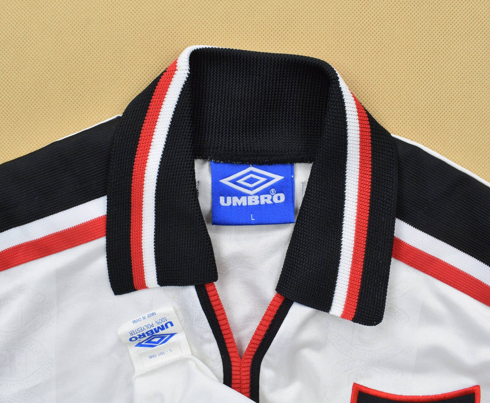 1997-99 MANCHESTER UNITED *BECKHAM* KOSZULKA L