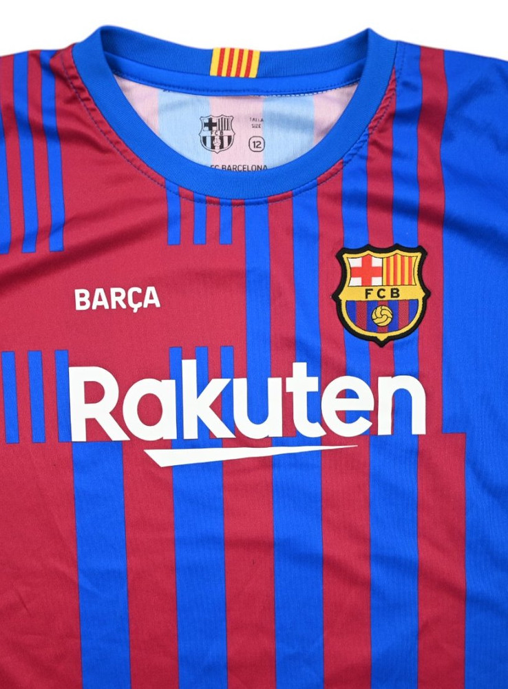 2021-22 FC BARCELONA SHIRT M. BOYS