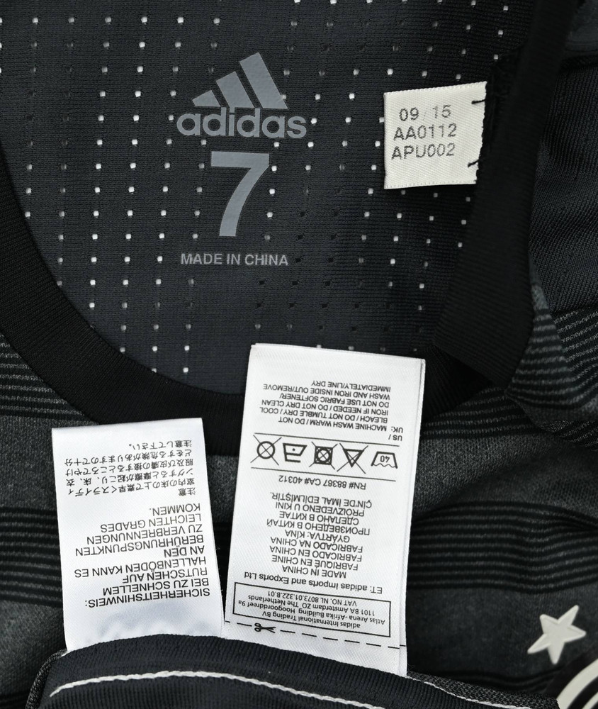 2015-17 GERMANY LONGSLEEVE PLAYER ISSUE SHIRT M