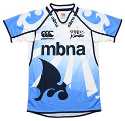 SHARKS RUGBY CANTERBURY SHIRT L.BOYS