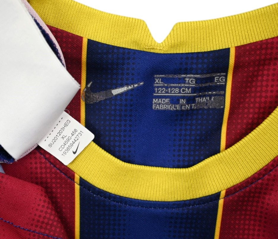 2020-21 BARCELONA SHIRT XL. BOYS