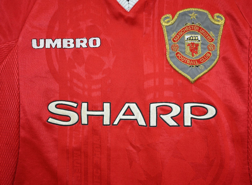 1997-00 MANCHESTER UNITED SHIRT M. BOYS