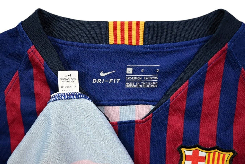 2018-19 FC BARCELONA SHIRT L. BOYS