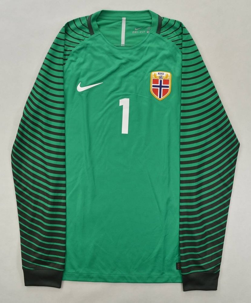 2019-20 NORWAY GK PLAYER ISSUE SHIRT M