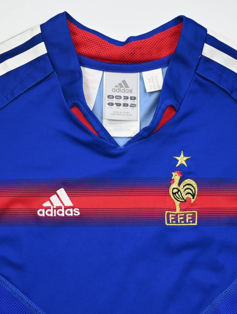 2004-06 FRANCE SHIRT XS. BOYS