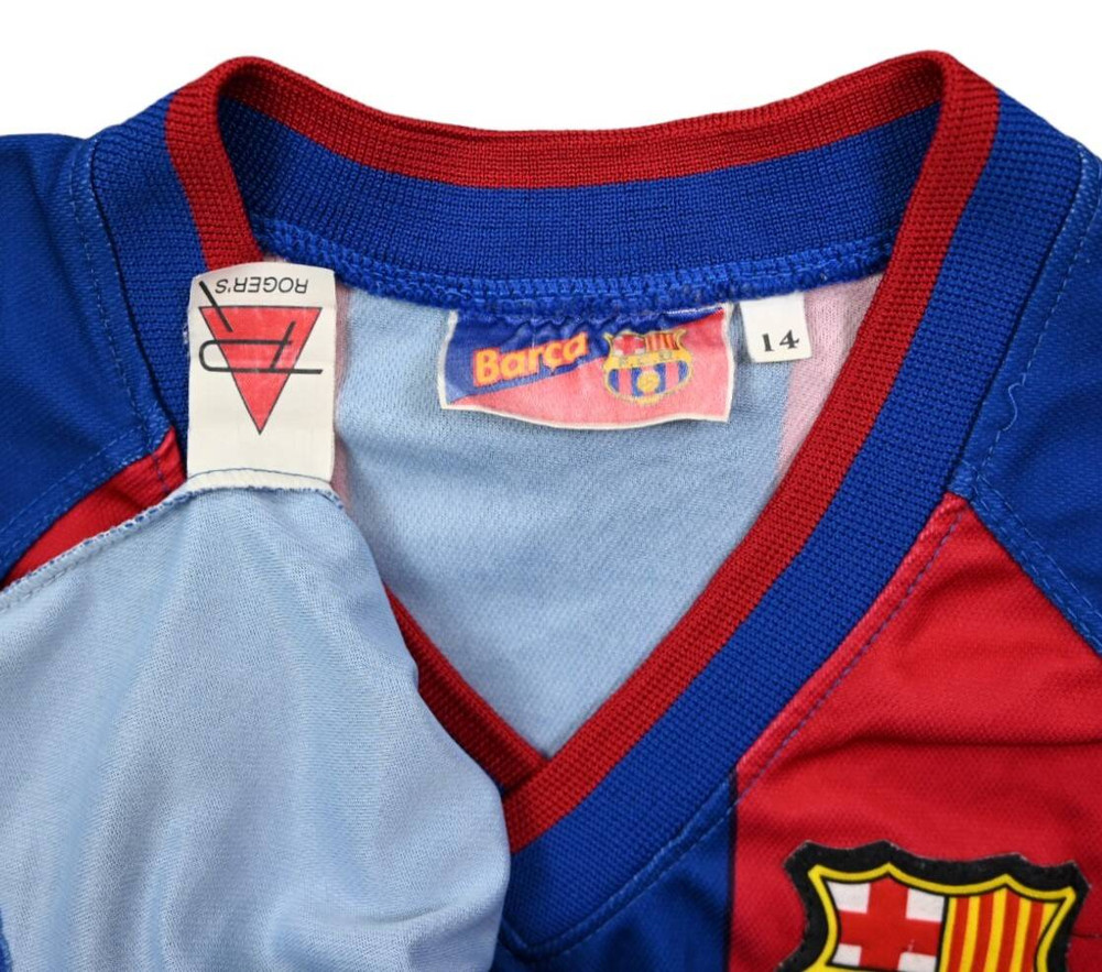 2002-03 FC BARCELONA *RIQUELME* KOSZULKA S