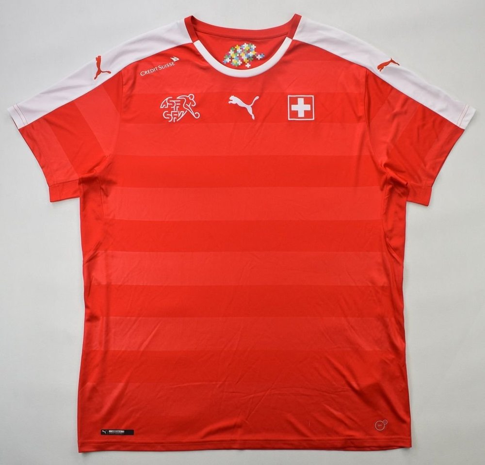 2016-17 SWITZERLAND SHIRT XL