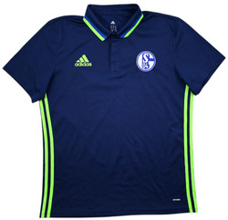 2016-17 SCHALKE POLO SHIRT L