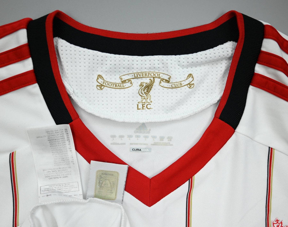 2010-11 LIVERPOOL *CARRAGHER* SHIRT L