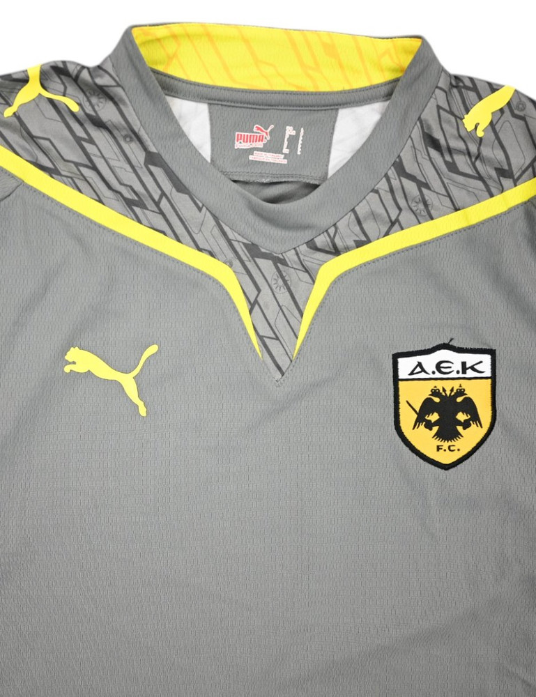 2009-10 AEK ATHENS LONGSLEEVE KOSZULKA L