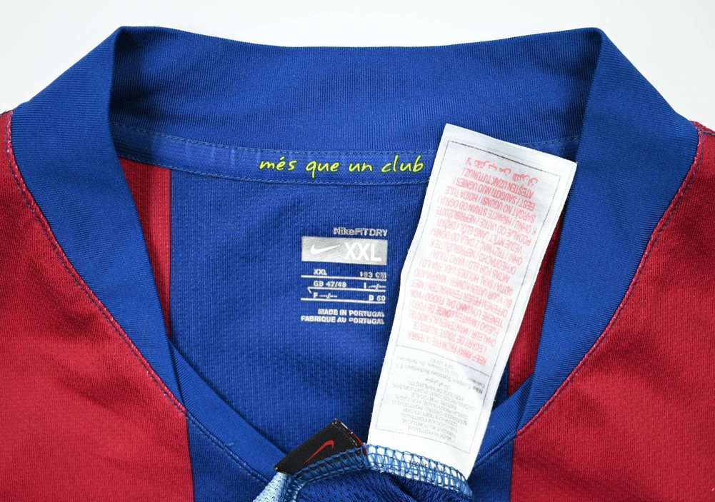 2007-08 FC BARCELONA SHIRT XXL