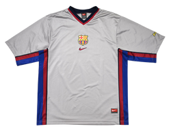 1999-01 FC BARCELONA *RIVALDO* SHIRT XL