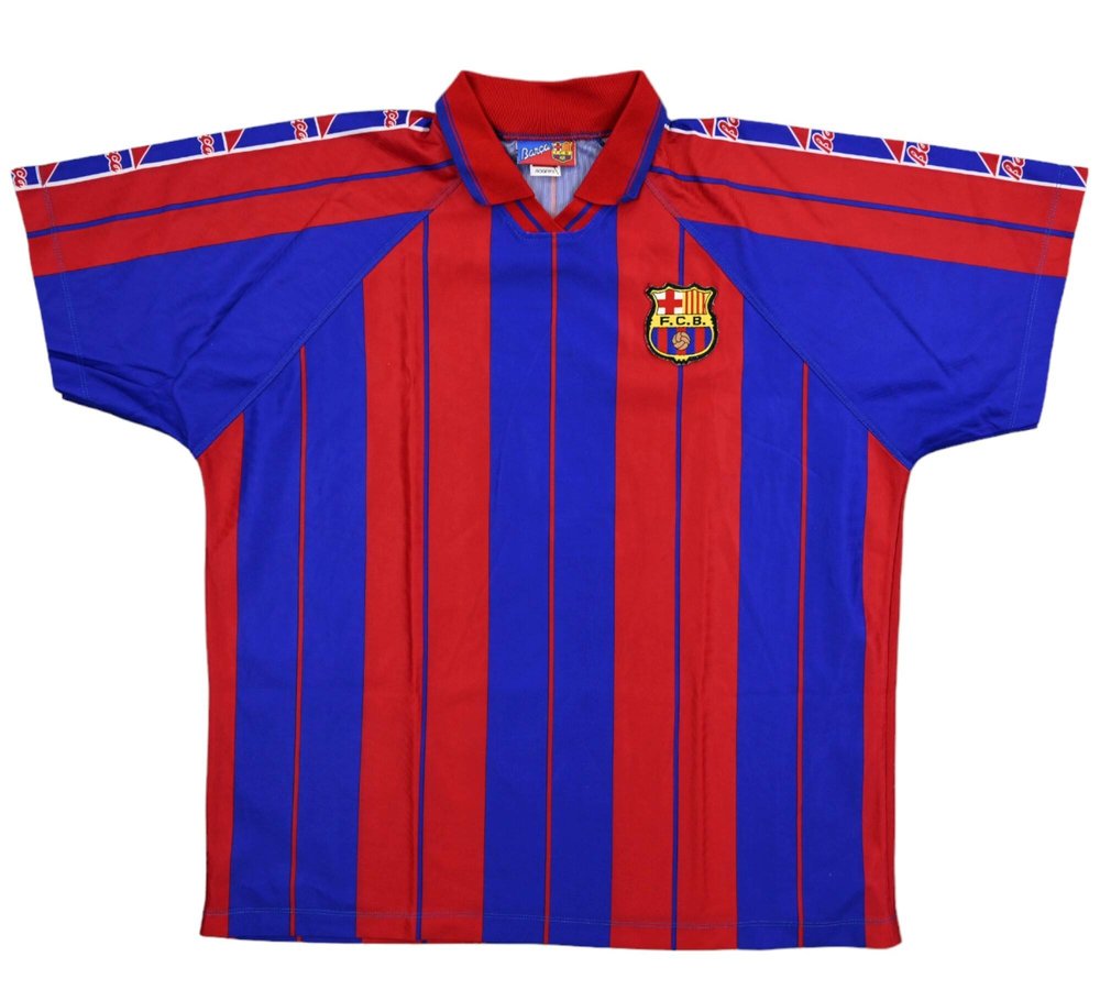 1997-98 FC BARCELONA  *FIGO* SHIRT L