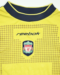 2002-03 LIVERPOOL GOALKEEPER LONGSLEEVE XS