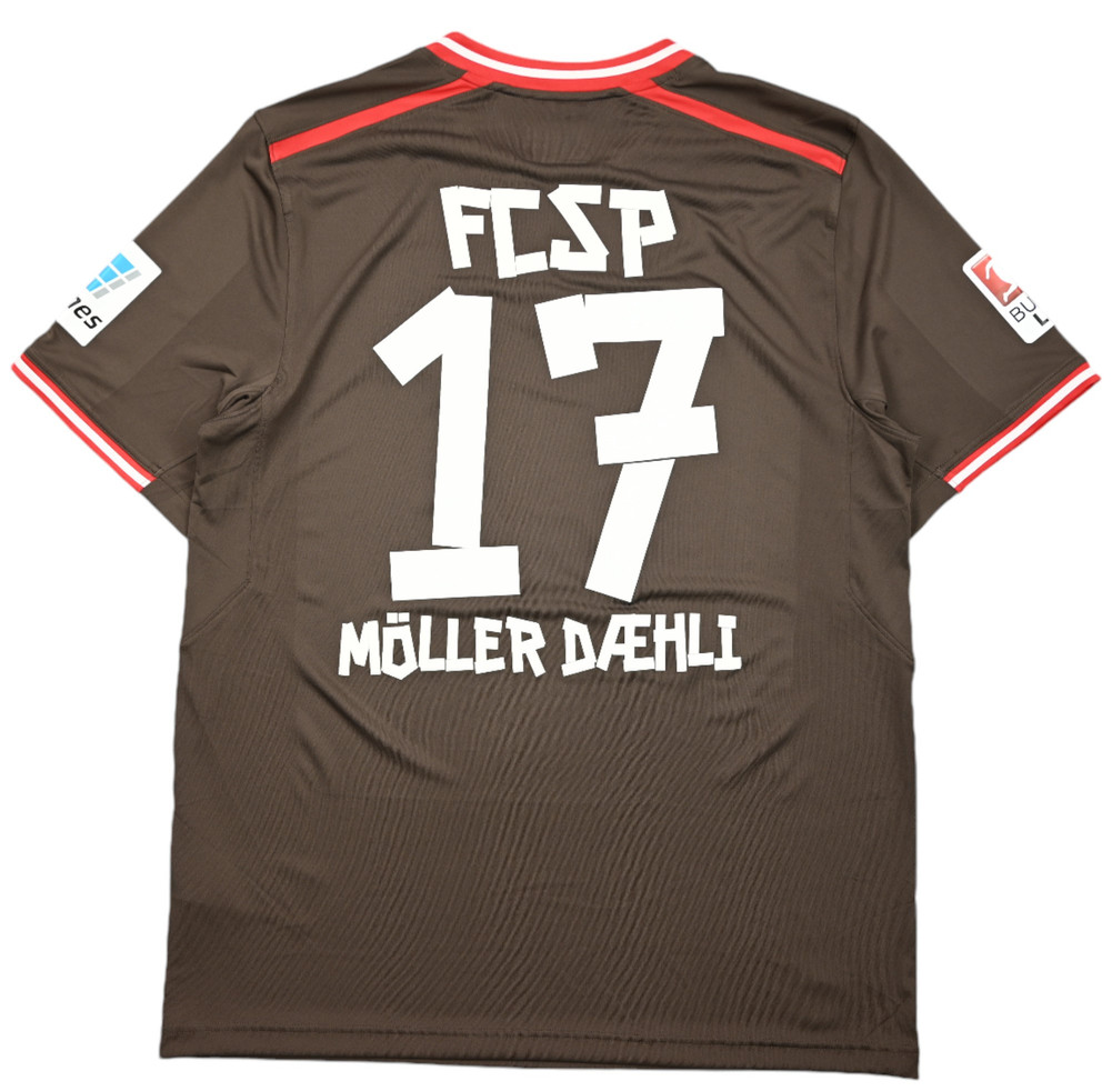 2016-17 ST. PAULI *MOLLER DAEHLI* SHIRT XL