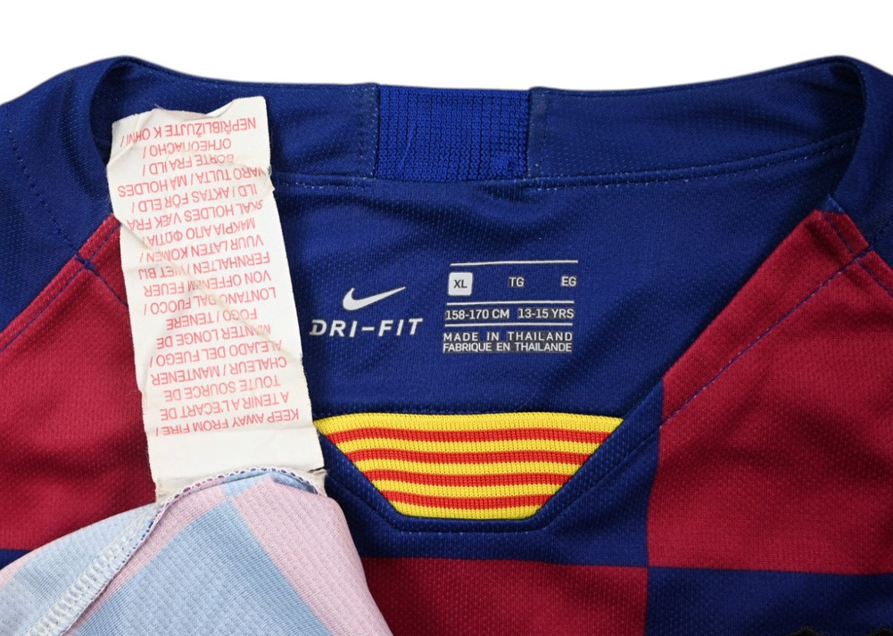 2019-20 BARCELONA *MESSI* SHIRT XL. BOYS