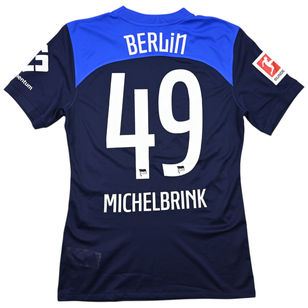 2022-23 HERTHA BERLIN *MICHELBRINK* MATCH PREPARED KOSZULKA M
