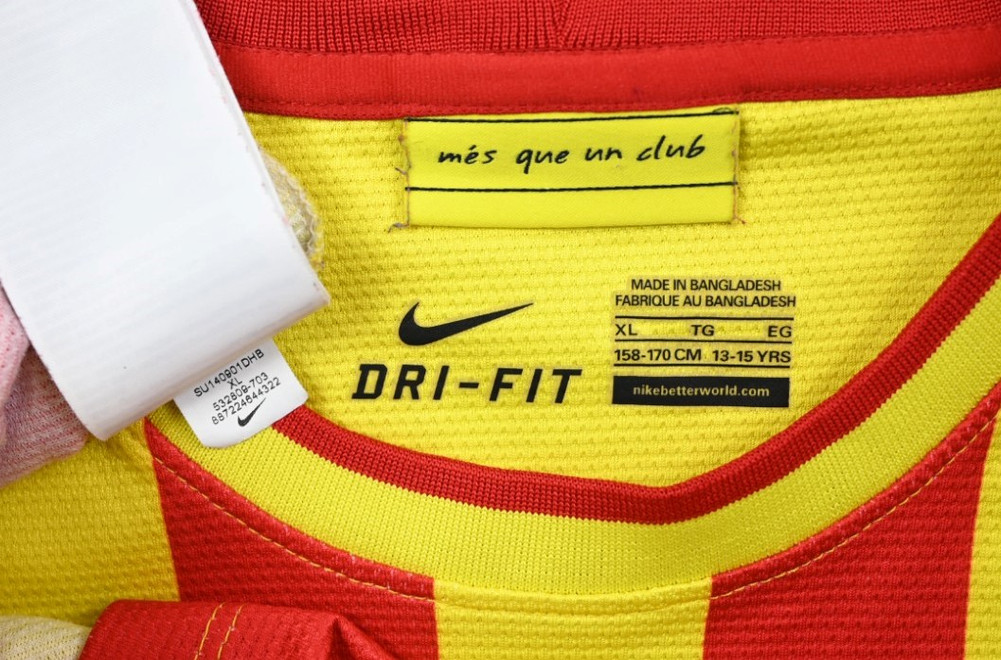 2013-15 BARCELONA *MESSI* SHIRT XL. BOYS