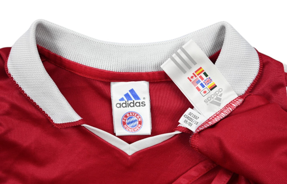 2003-04 BAYERN MUNCHEN *ZE ROBERTO* SHIRT XL. BOYS/S