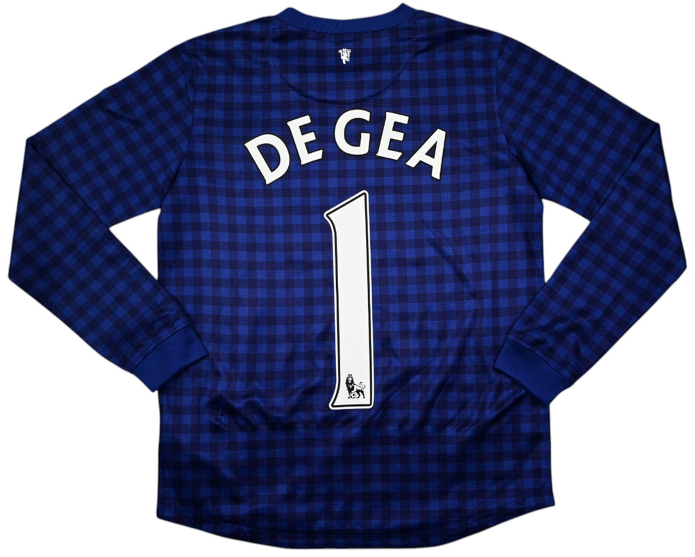 2012-13 MANCHESTER UNITED *DE GEA* GOALKEPPER LONGSLEEVE SHIRT L. BOYS