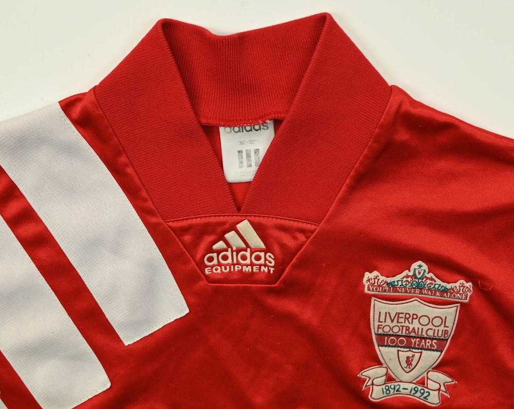 1992-93 LIVERPOOL SHIRT 30"-32" Kids Size