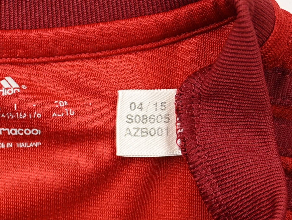 2015-16 BAYERN MUNCHEN SHIRT XL. BOYS