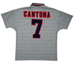 1995-96 MANCHESTER UNITED *CANTONA* SHIRT L