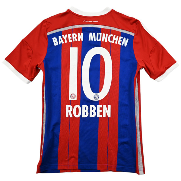 2014-15 BAYERN MUNCHEN *ROBBEN* SHIRT XL. BOYS