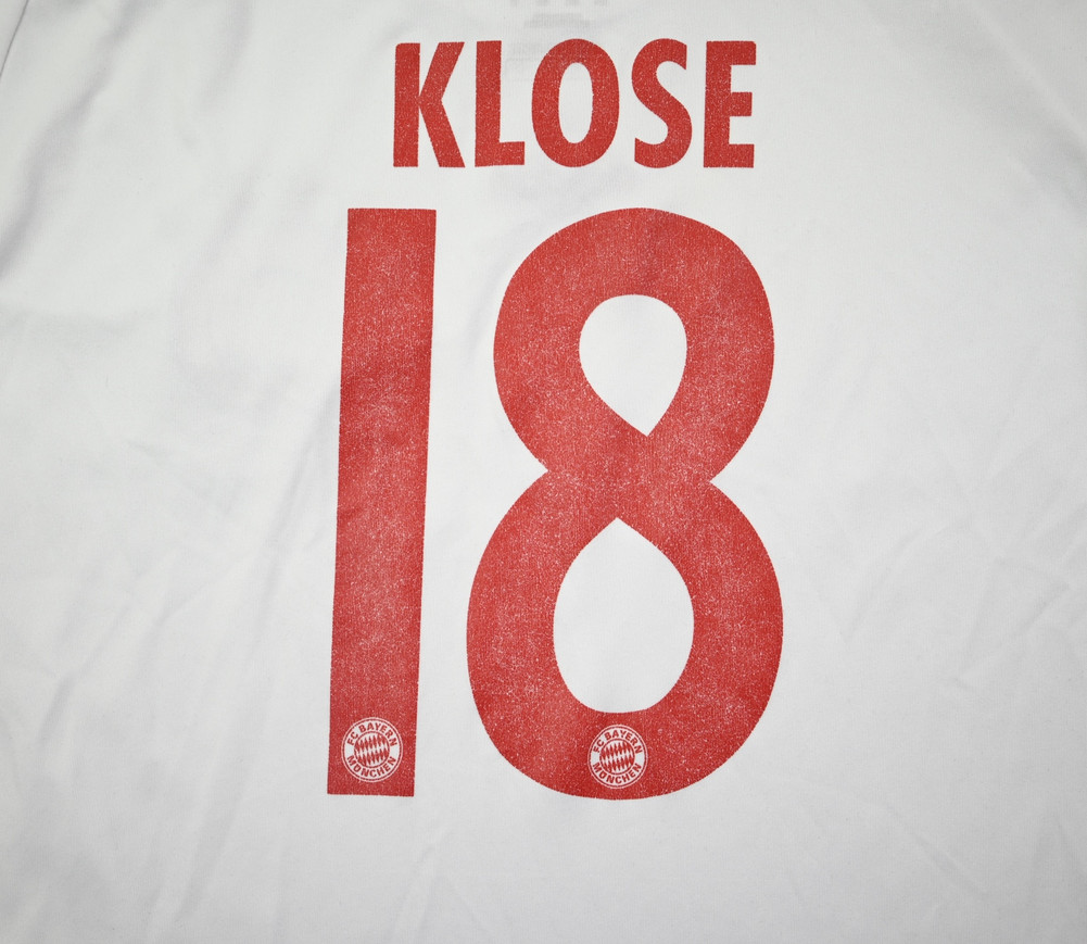 2008-09 BAYERN MUNCHEN *KLOSE* SHIRT L. BOYS