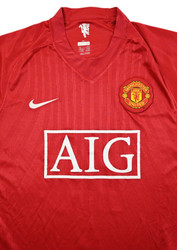 2007-09 MANCHESTER UNTIED *VIDIC* SHIRT M
