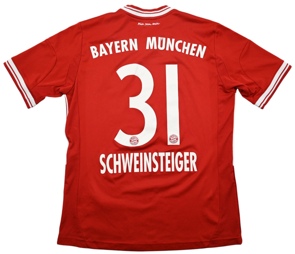 2013-14 BAYERN MUNCHEN *SCHWEINSTEIGER* KOSZULKA L. BOYS