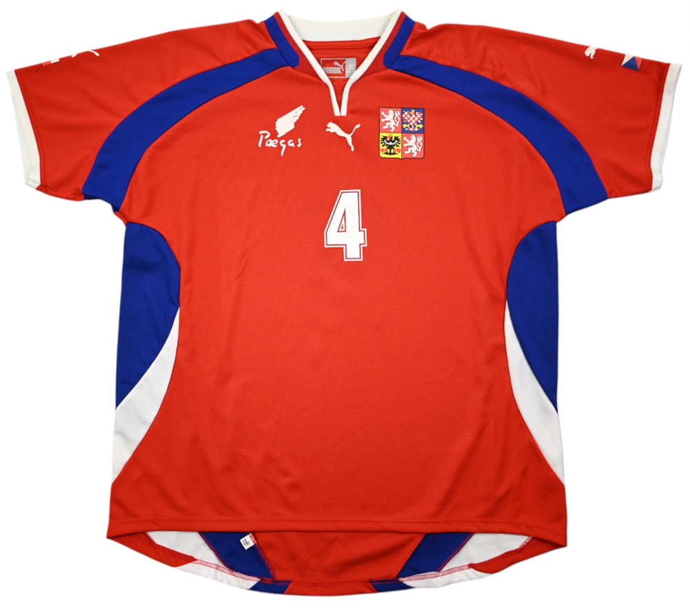2000-02 CZECH REPUBLIC *NEDVED* SHIRT XL