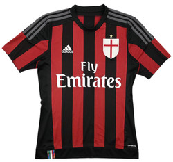 2015-16 AC MILAN SHIRT XS